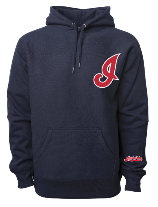 Script Hoodie 1 Navy