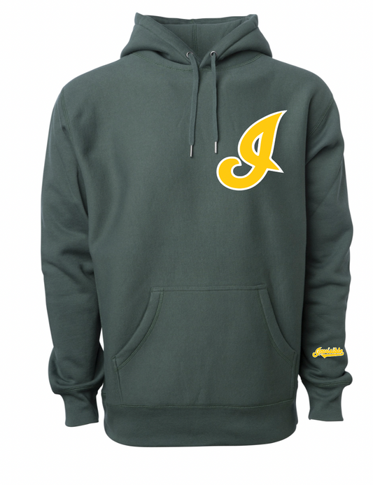 Script Hoodie 1 Green