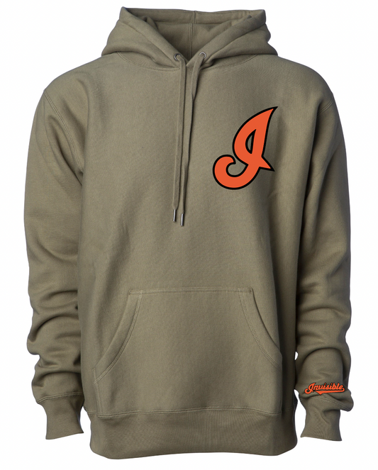 Script Hoodie 2 Olive